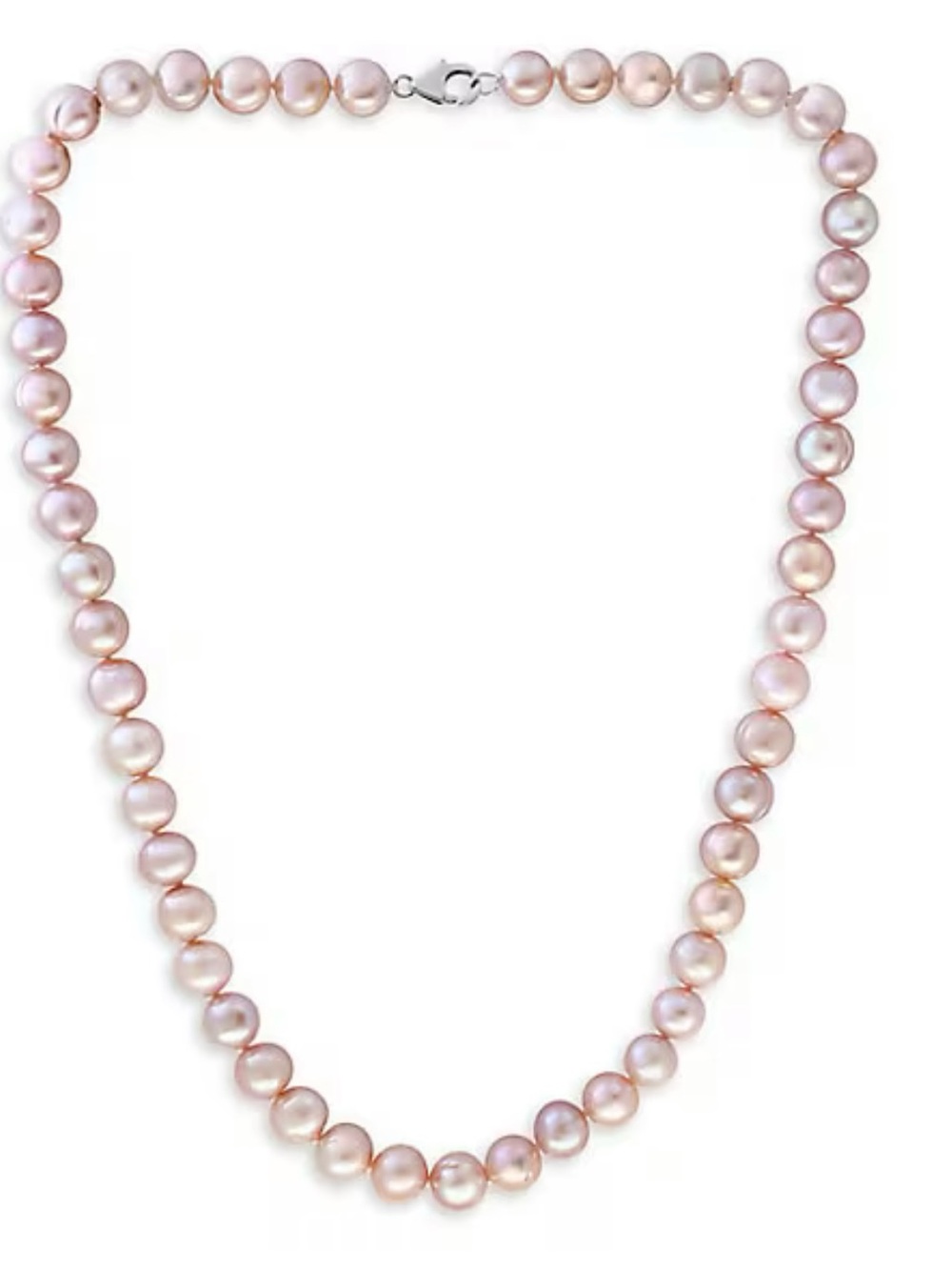 EFFY pearl rose necklace sterling silver